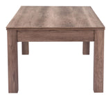 ZUO Bonker 3 in 1 Table Brown