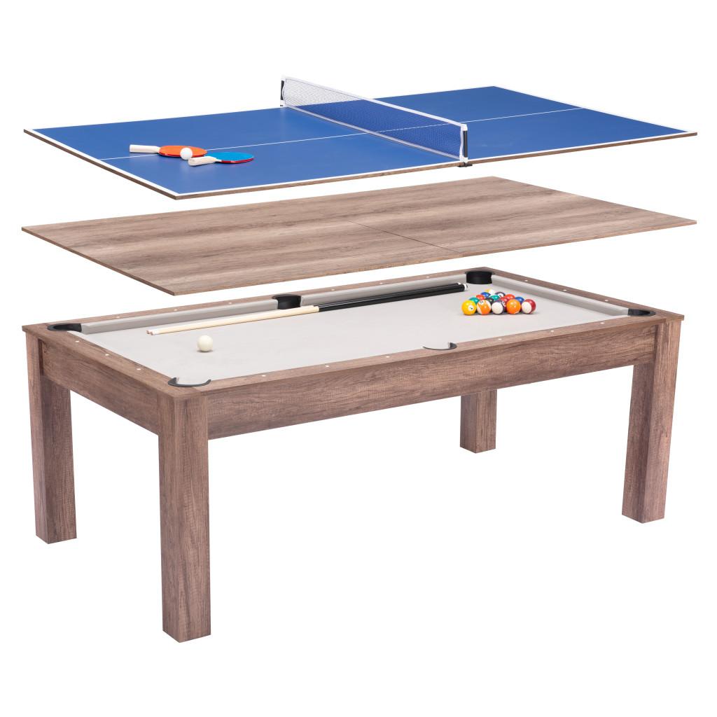 ZUO Bonker 3 in 1 Table Brown