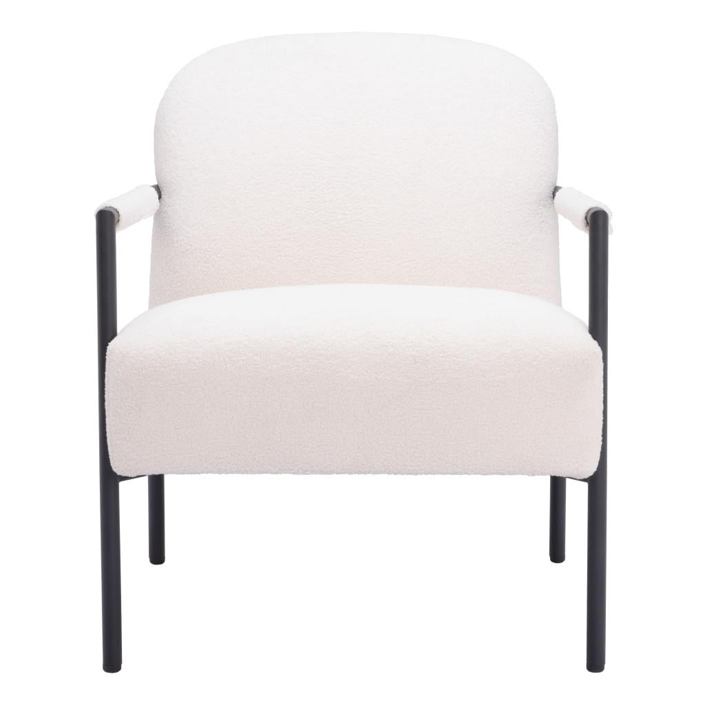 ZUO Chicago Accent Chair Ivory