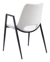 ZUO Desi Dining Chair (Set of 2) White