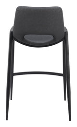 ZUO Desi Counter Stool (Set of 2) Black