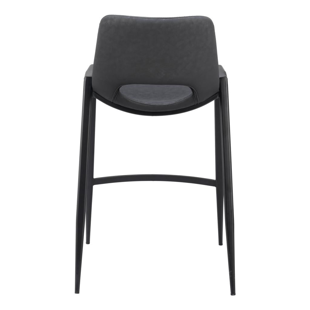 ZUO Desi Counter Stool (Set of 2) Black