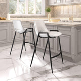 ZUO Desi Counter Stool (Set of 2) White