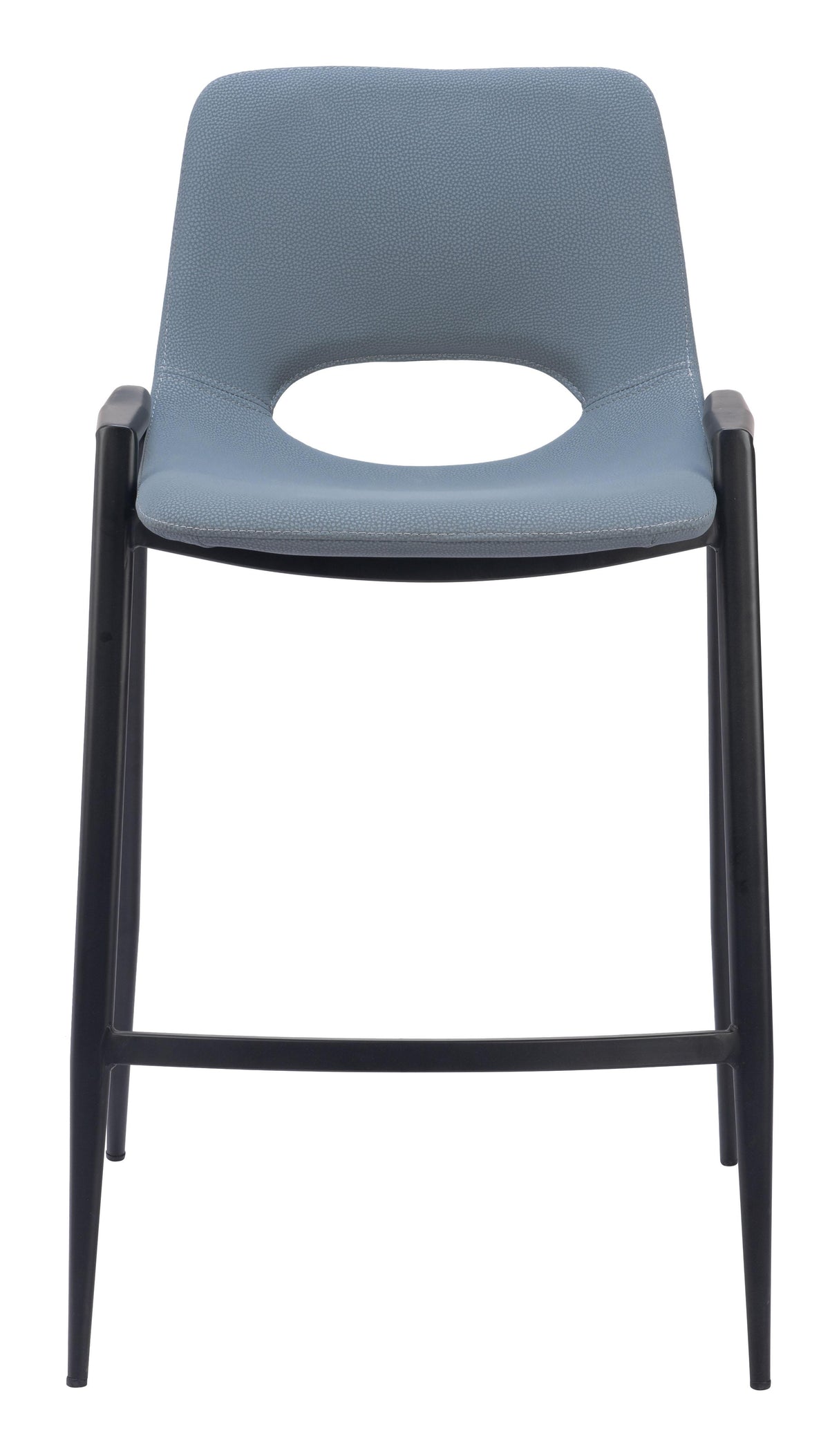 ZUO Desi Counter Stool (Set of 2) Azure Gray