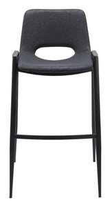 ZUO Desi Barstool (Set of 2) Black
