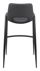ZUO Desi Barstool (Set of 2) Black