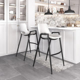 ZUO Desi Barstool (Set of 2) White