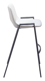ZUO Desi Barstool (Set of 2) White