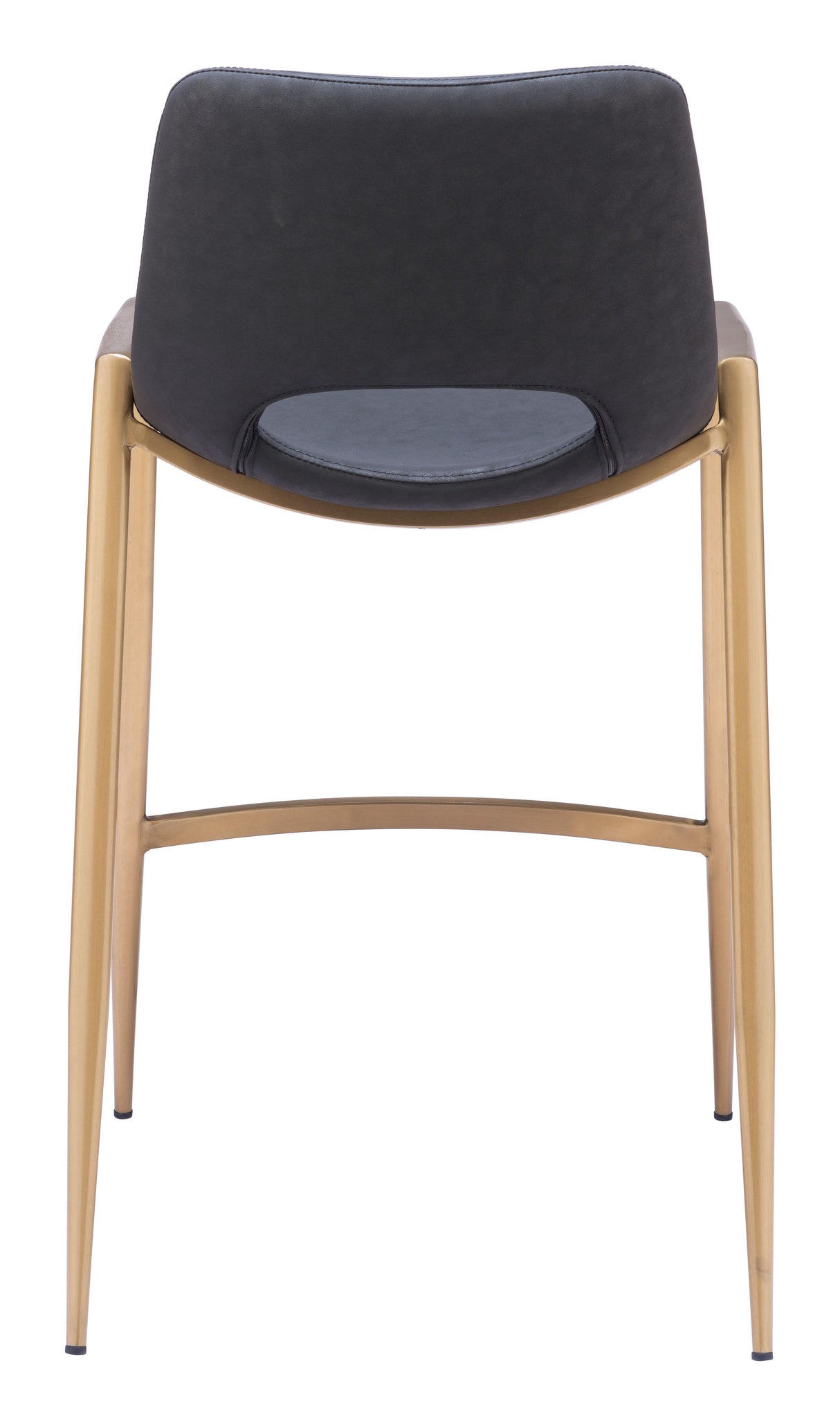 ZUO Desi Counter Stool (Set of 2) Black & Gold