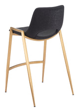 ZUO Desi Counter Stool (Set of 2) Black & Gold