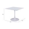 ZUO Molly Dining Table White