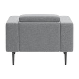 ZUO Milan Armchair Dark Gray