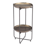 ZUO Bronson Accent Table Bronze