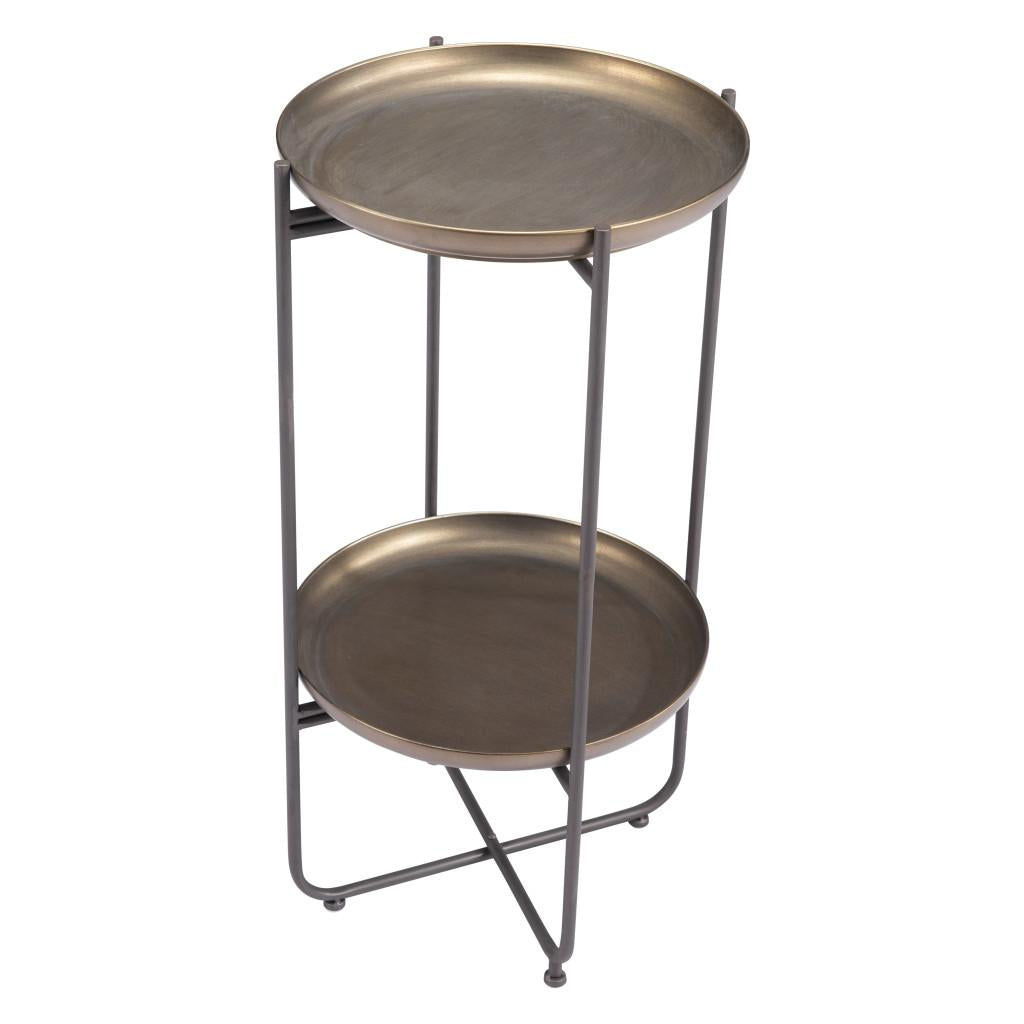 ZUO Bronson Accent Table Bronze