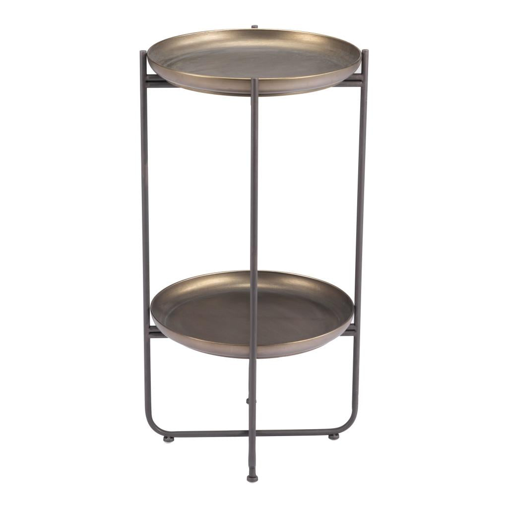ZUO Bronson Accent Table Bronze