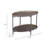 ZUO Bronson Coffee Table Bronze