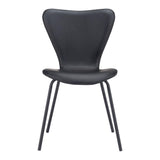 ZUO Torlo Dining Chair (Set of 2) Black