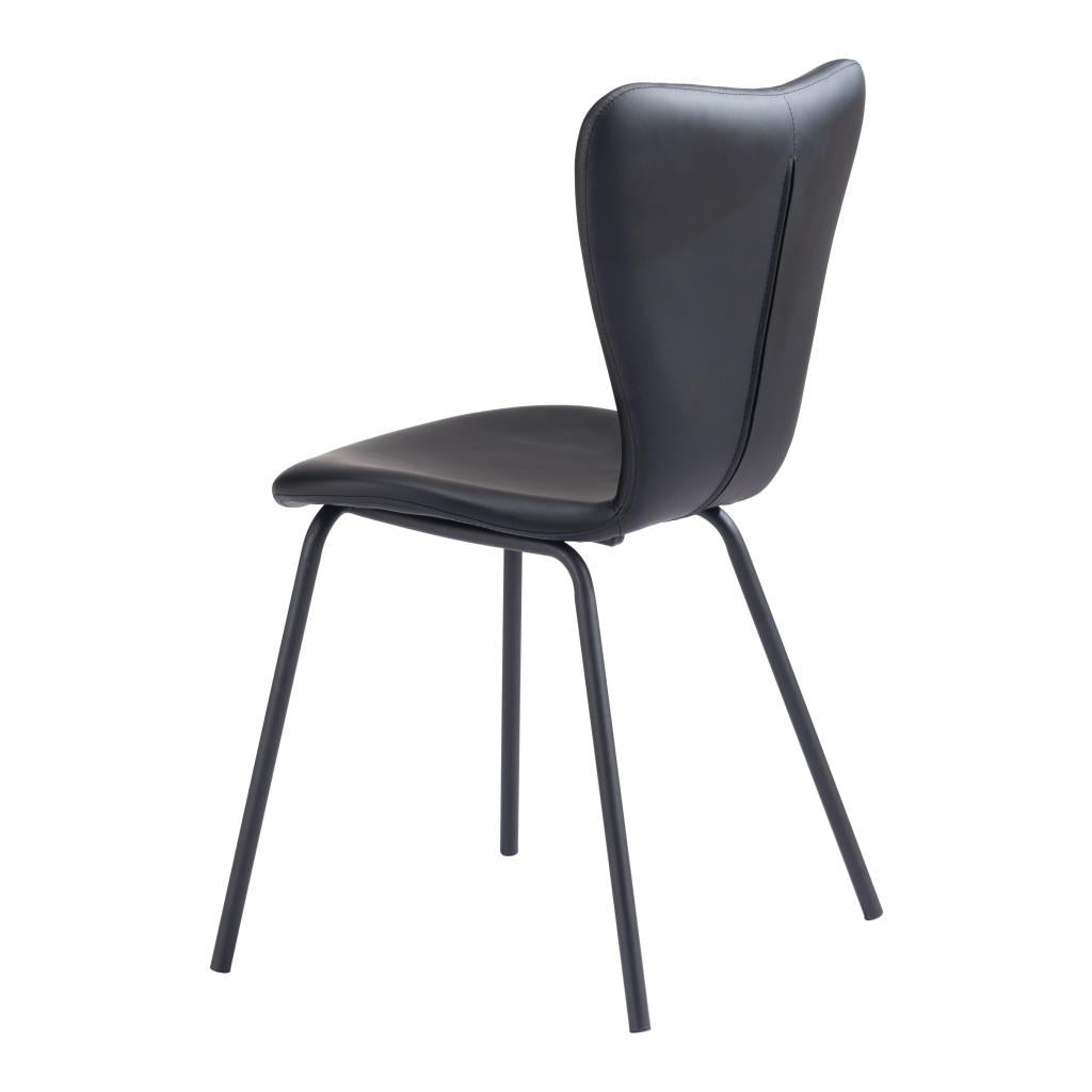 ZUO Torlo Dining Chair (Set of 2) Black