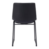 ZUO Smart Dining Chair (Set of 2) Black