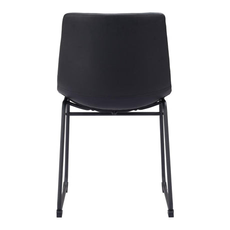ZUO Smart Dining Chair (Set of 2) Black
