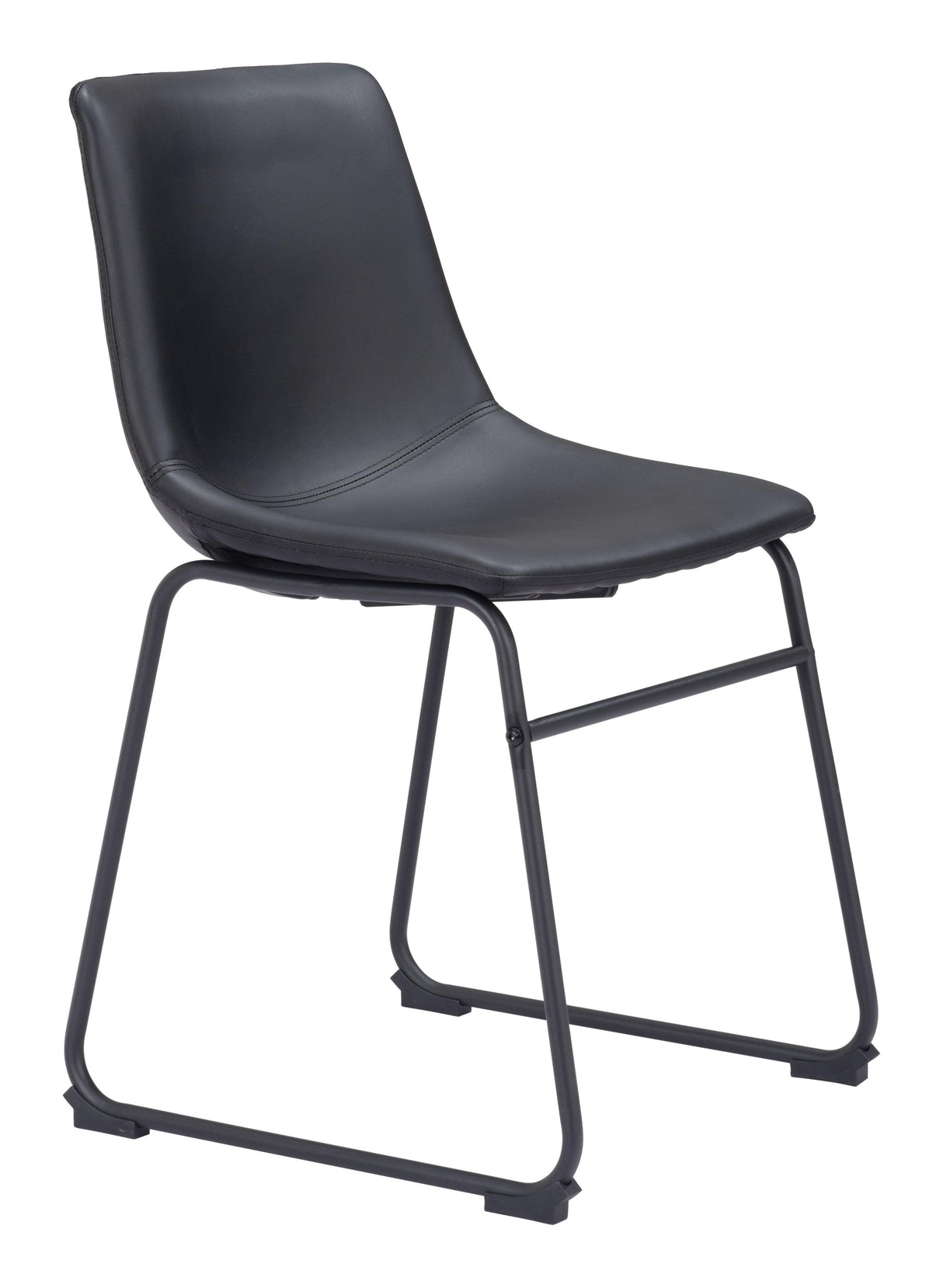 ZUO Smart Dining Chair (Set of 2) Black
