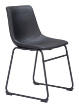 ZUO Smart Dining Chair (Set of 2) Black
