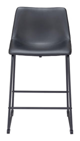 ZUO Smart Counter Stool (Set of 2) Black