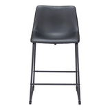 ZUO Smart Counter Stool (Set of 2) Black