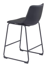 ZUO Smart Counter Stool (Set of 2) Black