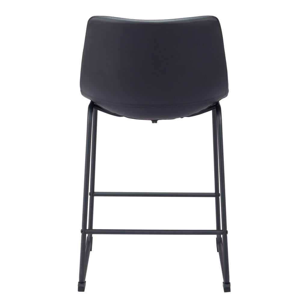 ZUO Smart Counter Stool (Set of 2) Black