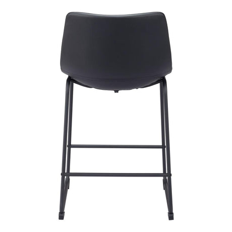 ZUO Smart Counter Stool (Set of 2) Black