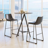 ZUO Smart Barstool (Set of 2) Black