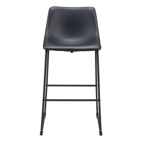 ZUO Smart Barstool (Set of 2) Black