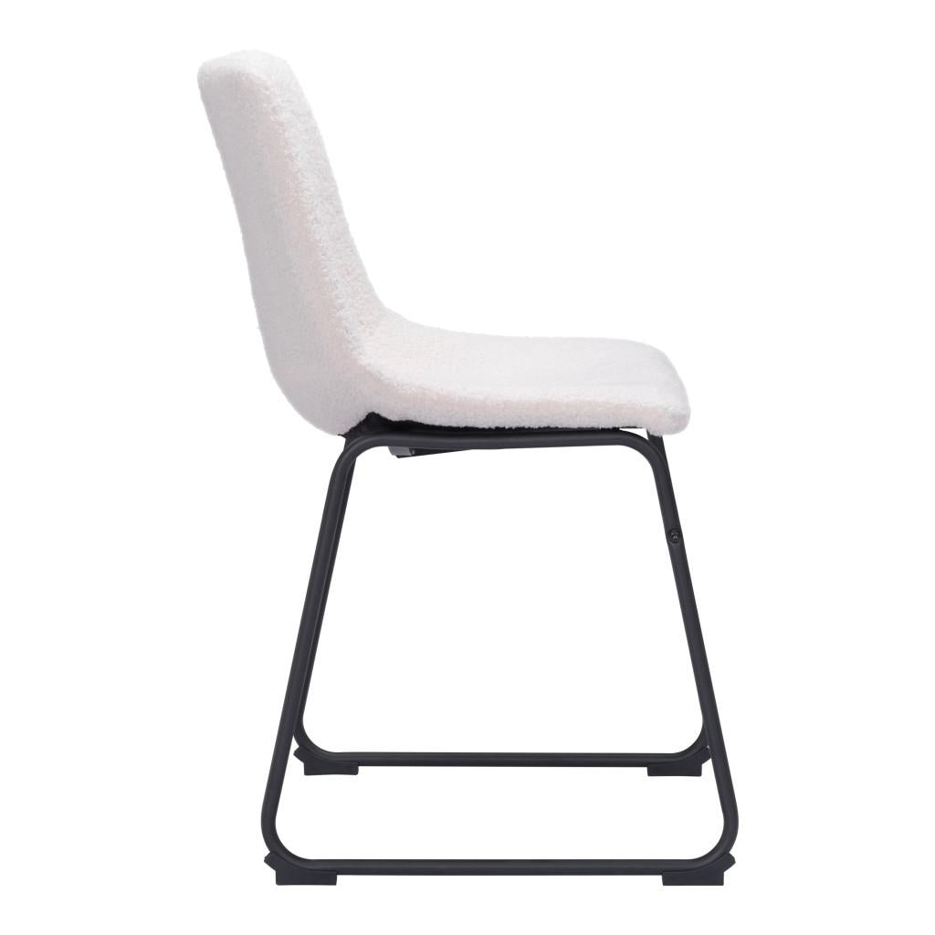 ZUO Smart Dining Chair (Set of 2) Ivory