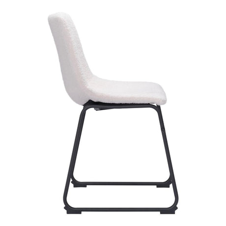 ZUO Smart Dining Chair (Set of 2) Ivory