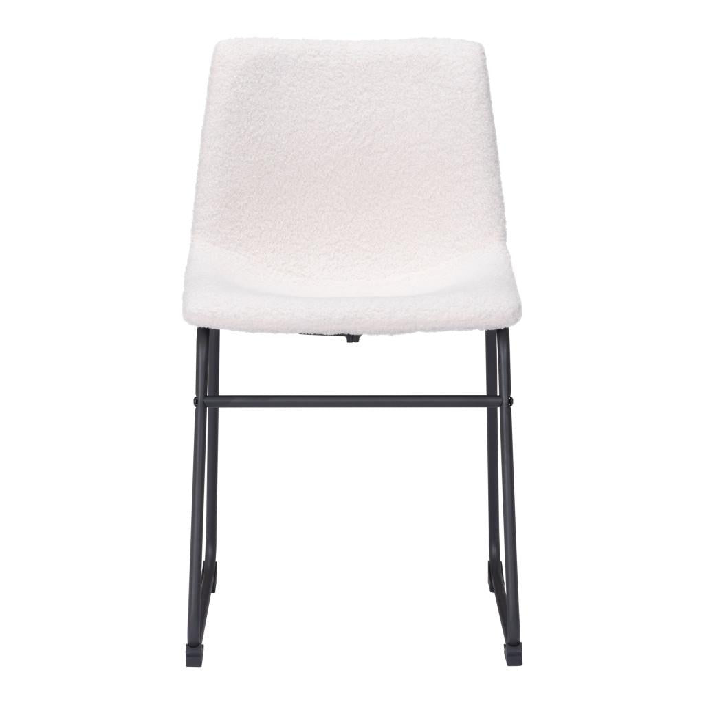 ZUO Smart Dining Chair (Set of 2) Ivory