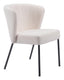 ZUO Aimee Dining Chair (Set of 2) Cream