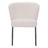 ZUO Aimee Dining Chair (Set of 2) Cream