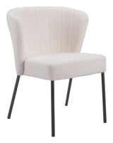 ZUO Aimee Dining Chair (Set of 2) Cream