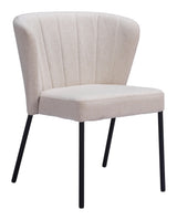 ZUO Aimee Dining Chair (Set of 2) Beige