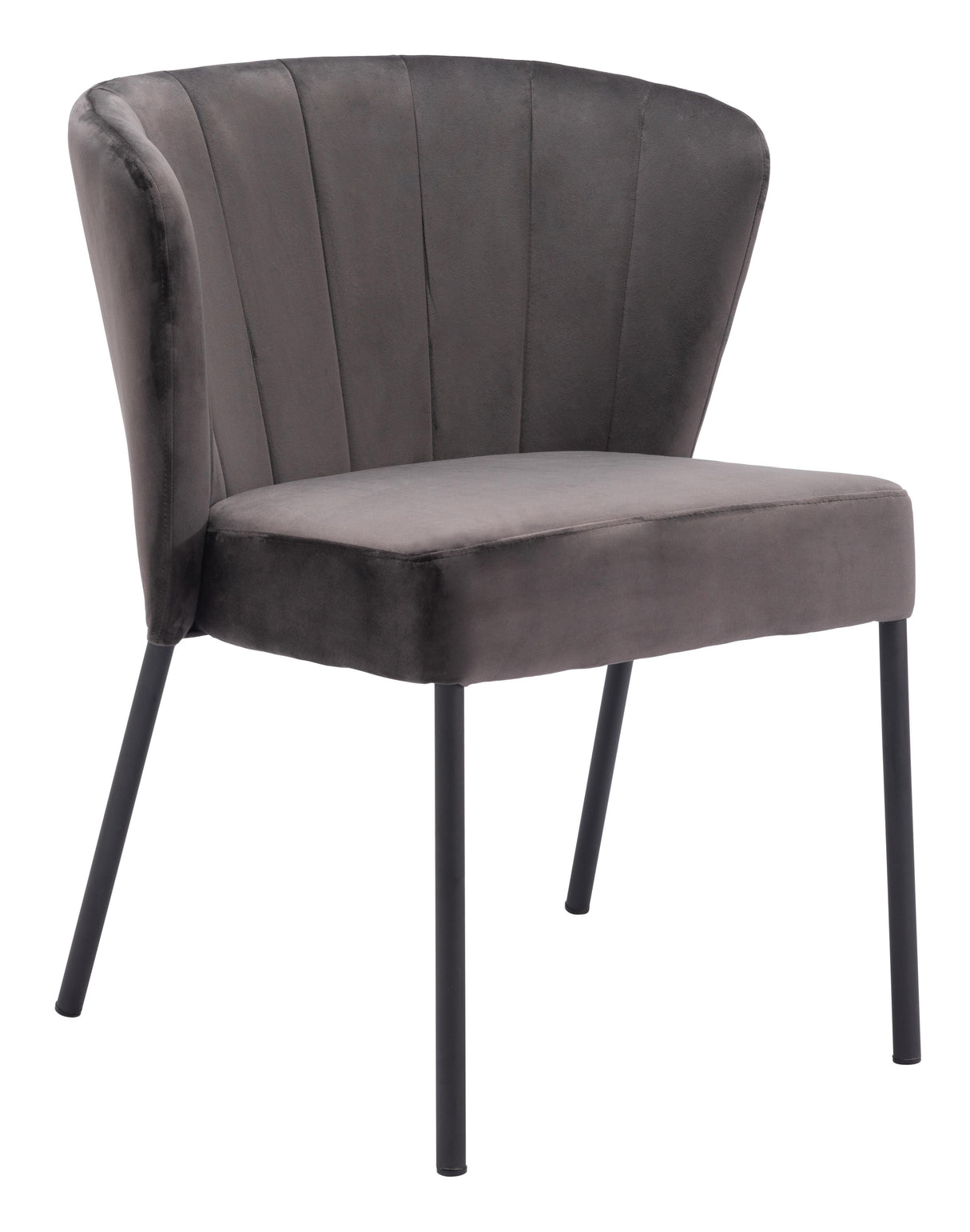 ZUO Aimee Dining Chair (Set of 2) Gray