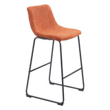 ZUO Smart Barstool (Set of 2) Burnt Orange