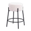 ZUO Blanche Counter Stool (Set of 2) Ivory