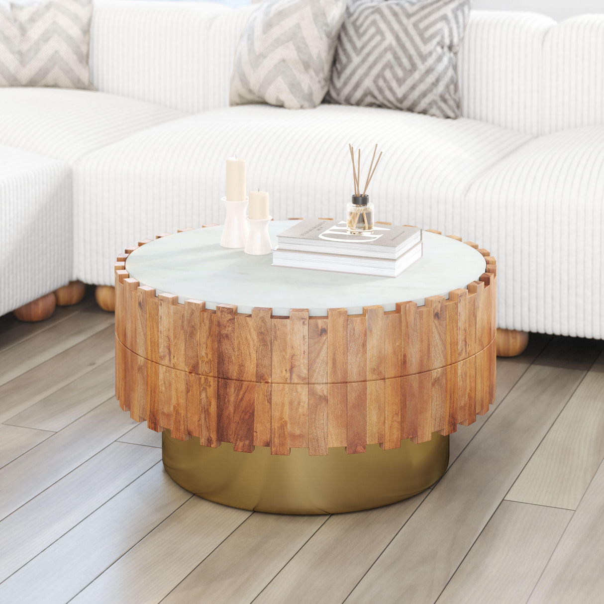 ZUO Bombay Coffee Table Natural