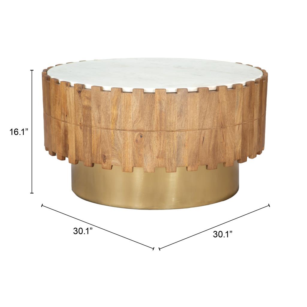 ZUO Bombay Coffee Table Natural