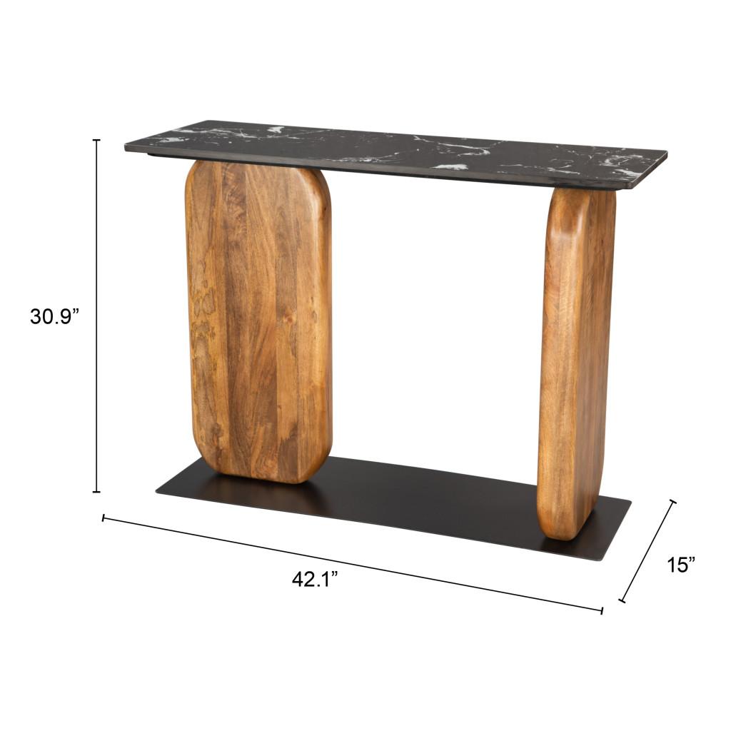 ZUO Pemba Console Table Multicolor