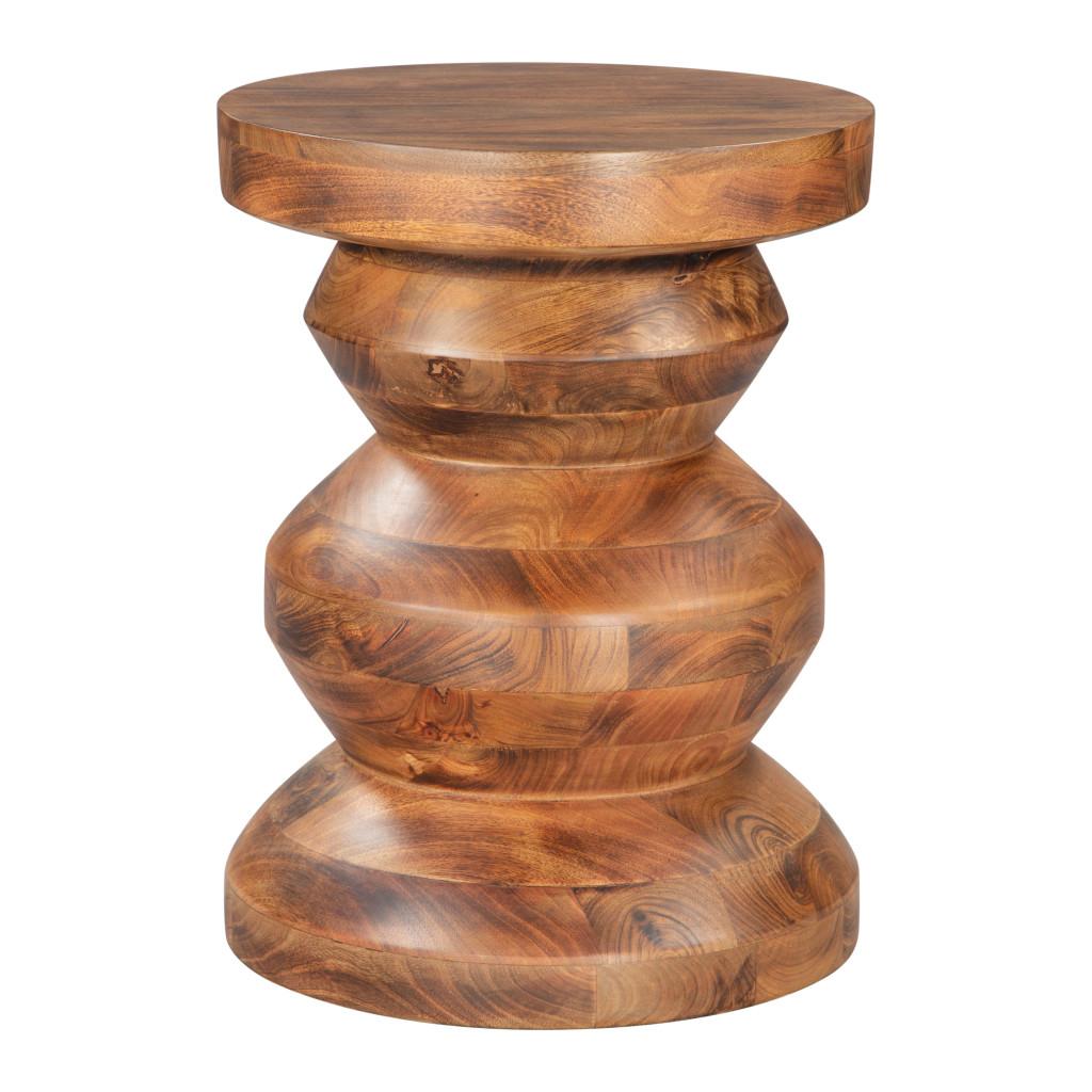 ZUO Kerala Side Table Walnut
