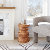 ZUO Kerala Side Table Walnut