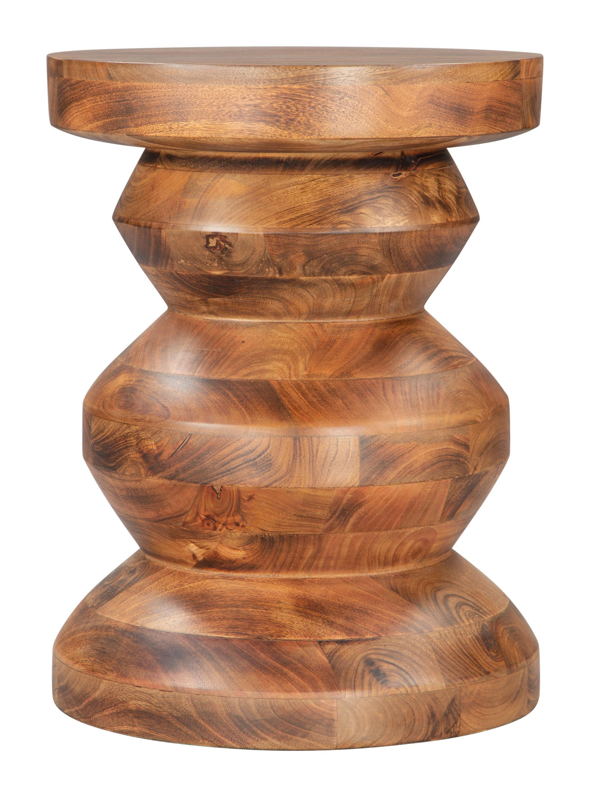 ZUO Kerala Side Table Walnut