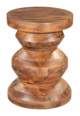 ZUO Kerala Side Table Walnut